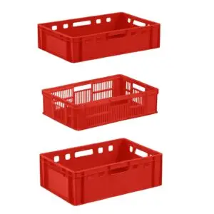 caisse plastique viande