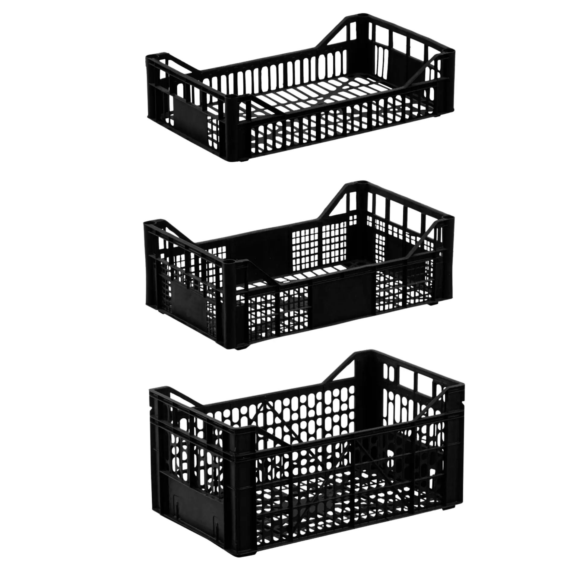 caisses légères en plastique